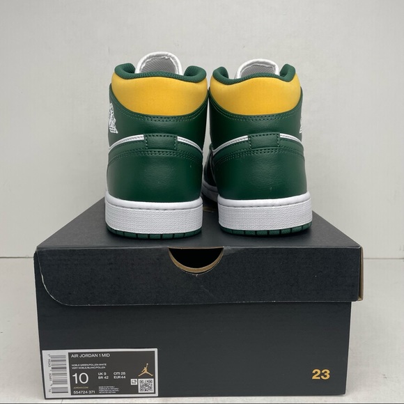 Nike Air Jordan 1 Retro Mid “Sonics” NEW 2022 - Picture 4 of 4